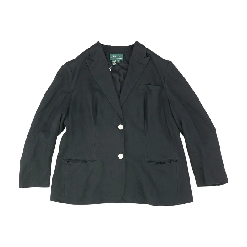Black Solid Blazer Women's Classic Blazer