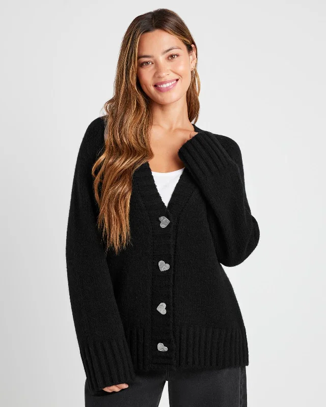 Hartley Cardigan Beaded Cardigan Sequined Faux Fur