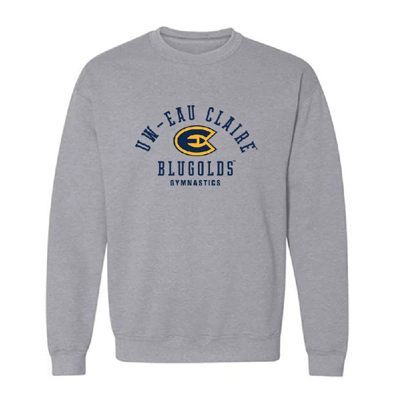 UW Eau Claire - NCAA Women's Gymnastics : Meghan Dahlin - Classic Shersey Crewneck Sweatshirt Hoodie with Oversized Fit Loose Comfortable UW Eau Claire - NCAA Women's Gymnastics : Meghan Dahlin - Classic Shersey Crewneck Sweatshirt Hoodie with Oversized Fit Loose Comfortable