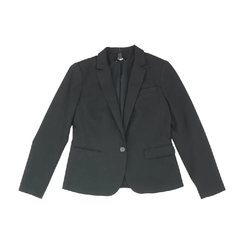 Black Solid Blazer Women's Adventure Blazer