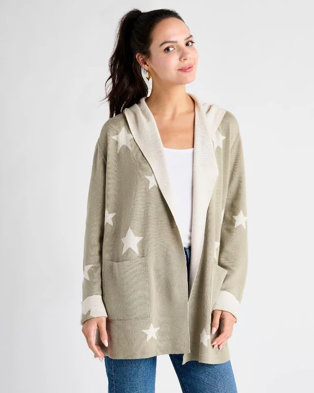 Sydney Reversible Cardigan Chenille Brocade Lace