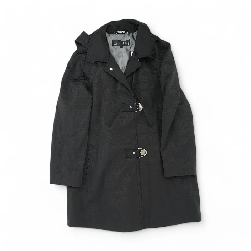 Black Geometric Coat Bomber Jacket Denim Jacket Leather Jacket