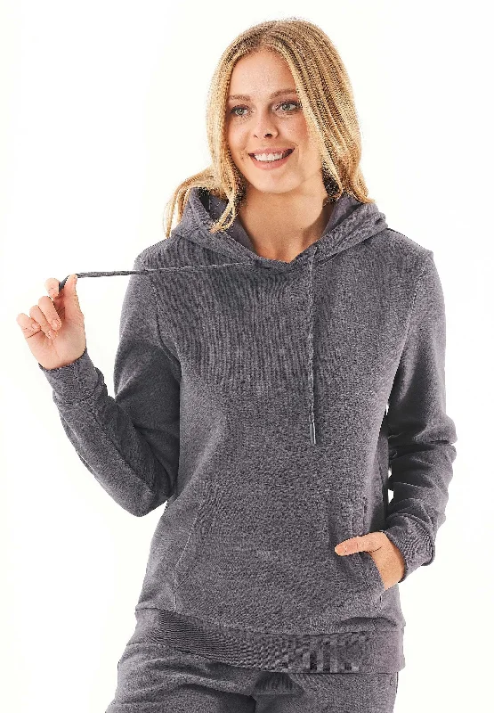 Haree Soft Touch Organic Cotton Hoodie Shadow Hoodie with Fur Luxurious Winter