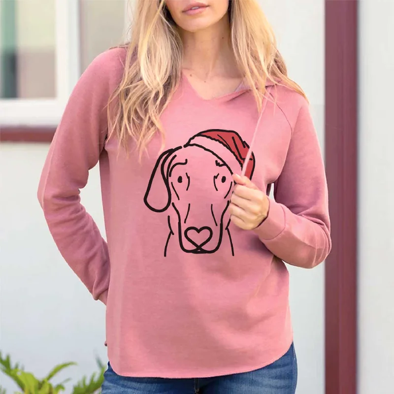 Jolly Great Dane - Lucy - Cali Wave Hooded Sweatshirt Cotton Hoodie Fleece Lining Warmth Jolly Great Dane - Lucy - Cali Wave Hooded Sweatshirt Cotton Hoodie Fleece Lining Warmth