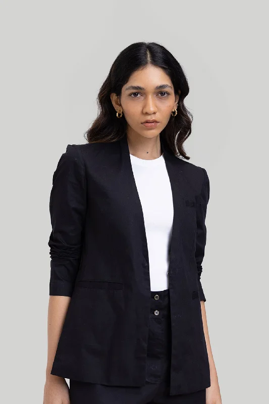Summer Heat Blazer in Black Women's Advanced Suit