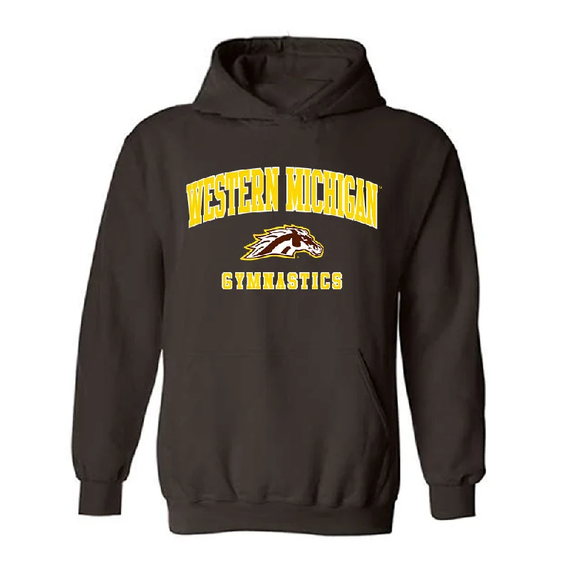 Western Michigan - NCAA Women's Gymnastics : Reese Samuelson - Classic Shersey Hooded Sweatshirt Hoodie with Tied Waist Feminine Flattering Western Michigan - NCAA Women's Gymnastics : Reese Samuelson - Classic Shersey Hooded Sweatshirt Hoodie with Tied Waist Feminine Flattering
