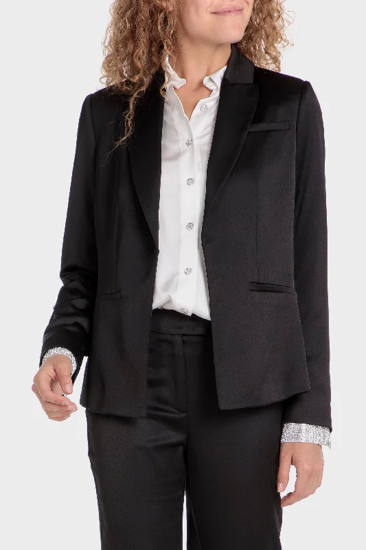 Black blazer Women's Luxurious Jacket