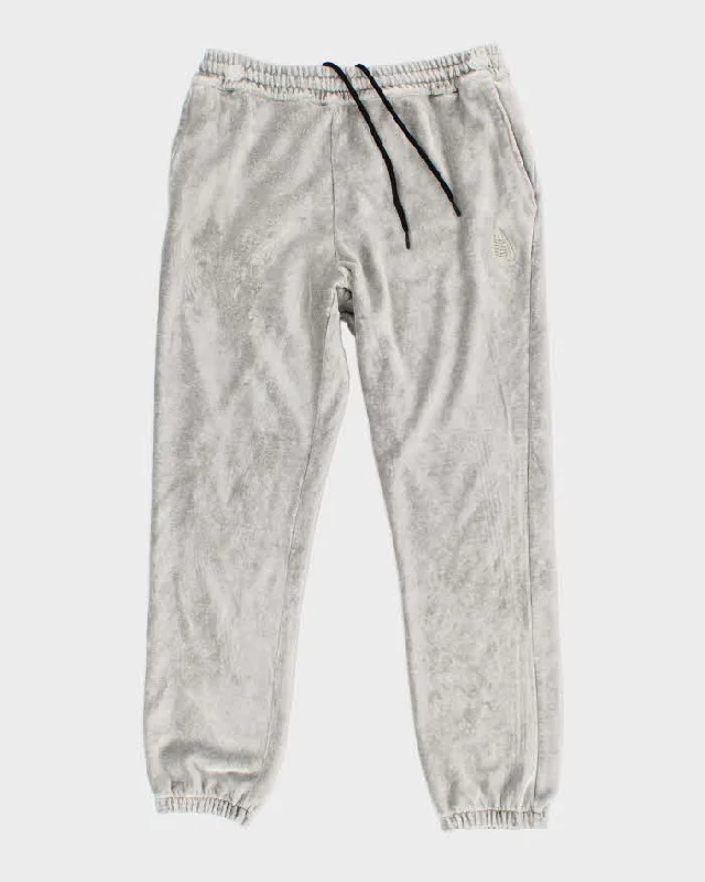 Womens Nike Silver Velour Tracksuit Trousers - M Trousers Leisure Comfortable
