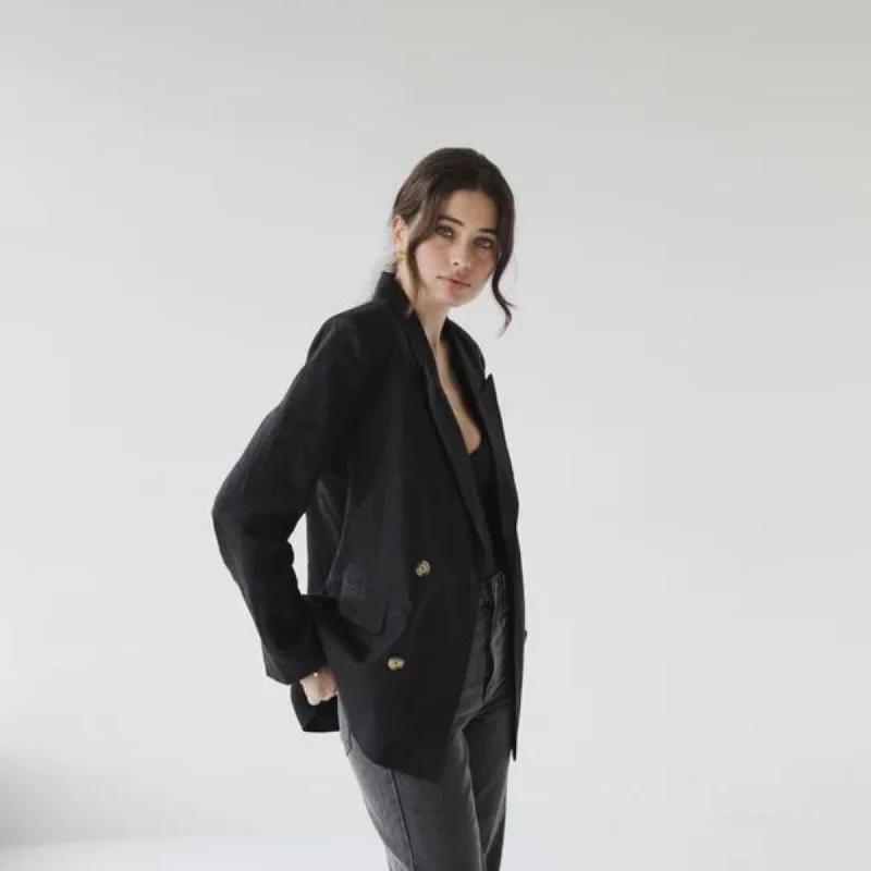 Sophie - Forever Blazer - Black Women's Short Blazer