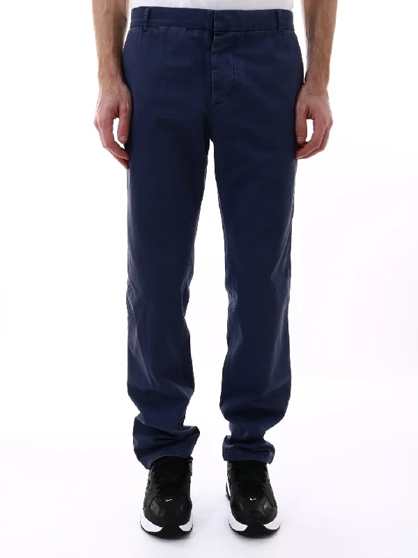 Blue Trousers Trousers Versatile Stylish