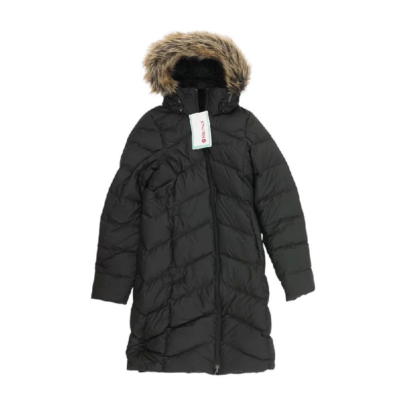 Black Solid Puffer Coat Bomber Jacket Denim Jacket Leather Jacket