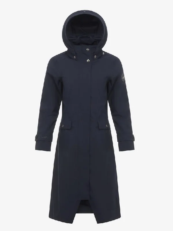 LeMieux Amelie Light Riding Coat Collared Crew Neck Turtle Neck