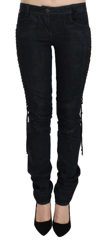 Elegant Low Waist Skinny Trousers Trousers Travel Practical