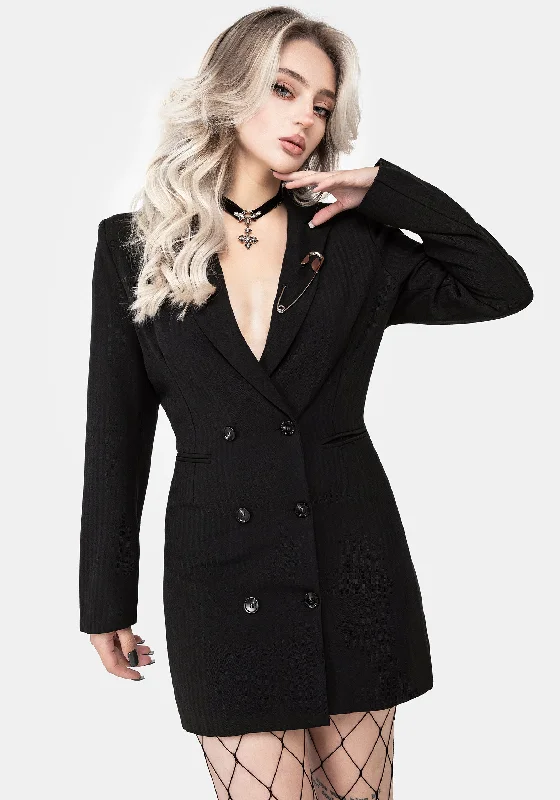 Juno Blazer Dress Women's Vintage Suit