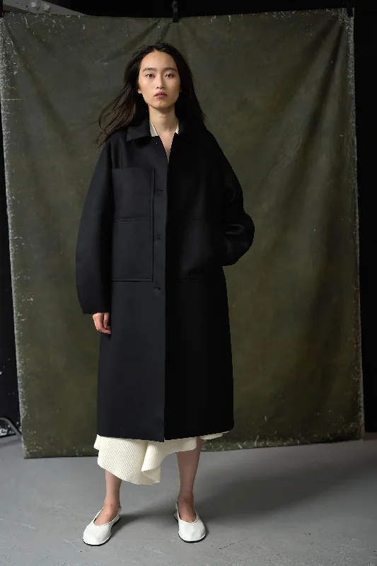 Shield Coat Turtleneck Jacket Crew Neck Jacket V-Neck Jacket