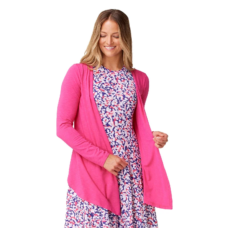 Krimson Klover Breezy Womens Cardigan Boat Neck Shawl Collar Notched Collar