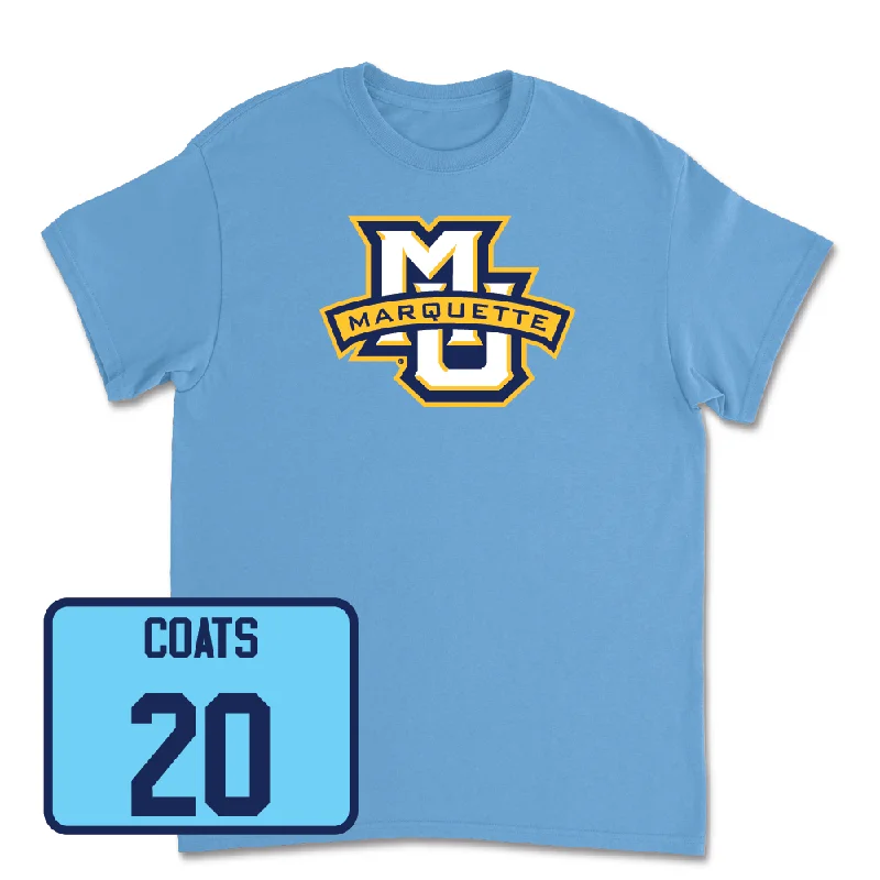 Championship Blue Women's Soccer Marquette Tee  - Lilly Coats Stole Shawl Scarf