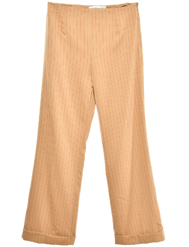 Striped Red & Cream Trousers - W28 L29 Trousers Review Highly