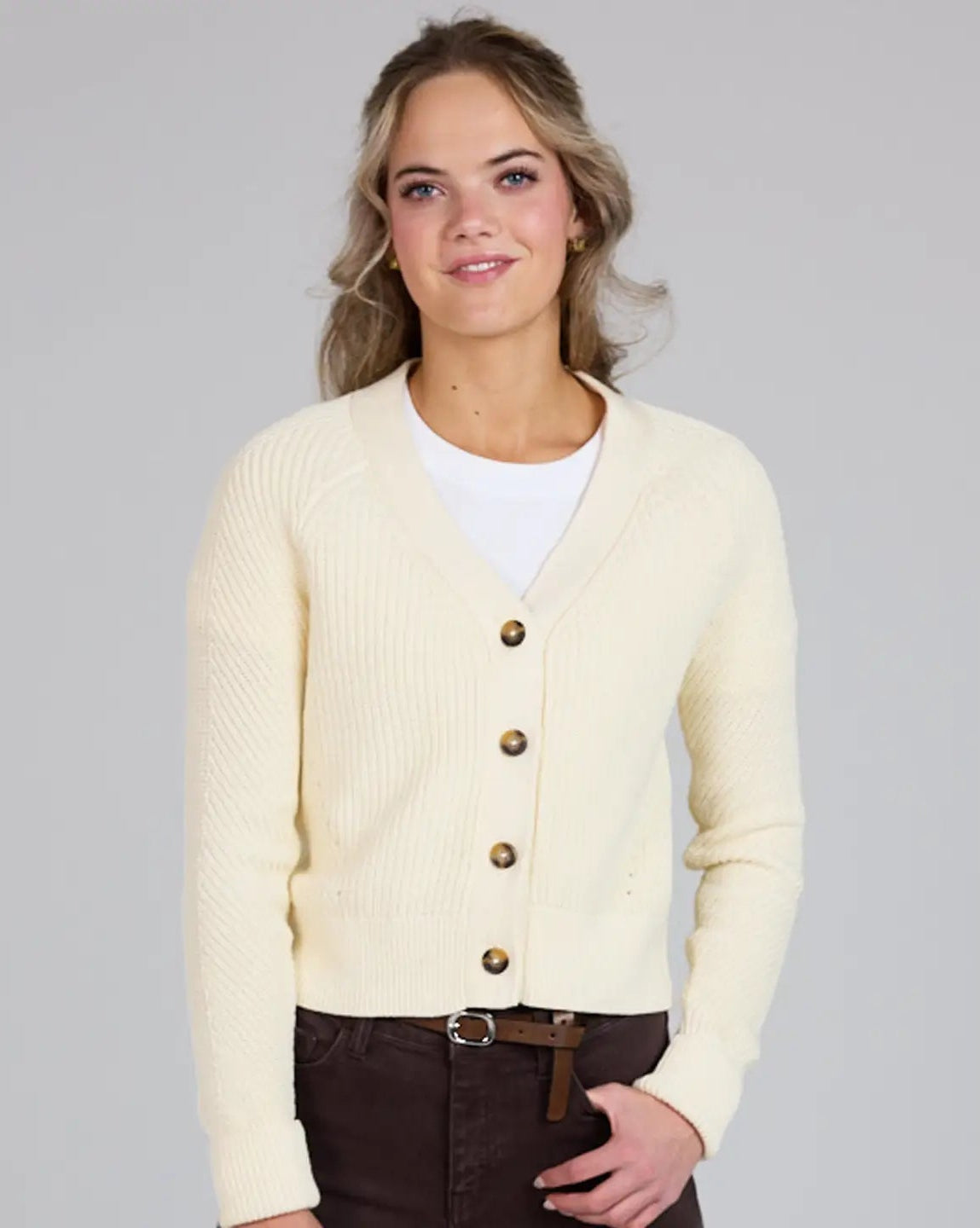 The Perfect V-Neck Cardigan Open Front Closed Front Wrap Front