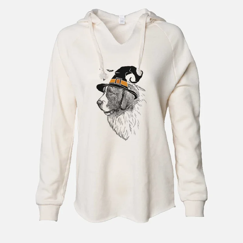 Witch Magnus the Pyrenean Mastiff - Cali Wave Hooded Sweatshirt Hoodie with Camouflage Military Edgy Witch Magnus the Pyrenean Mastiff - Cali Wave Hooded Sweatshirt Hoodie with Camouflage Military Edgy