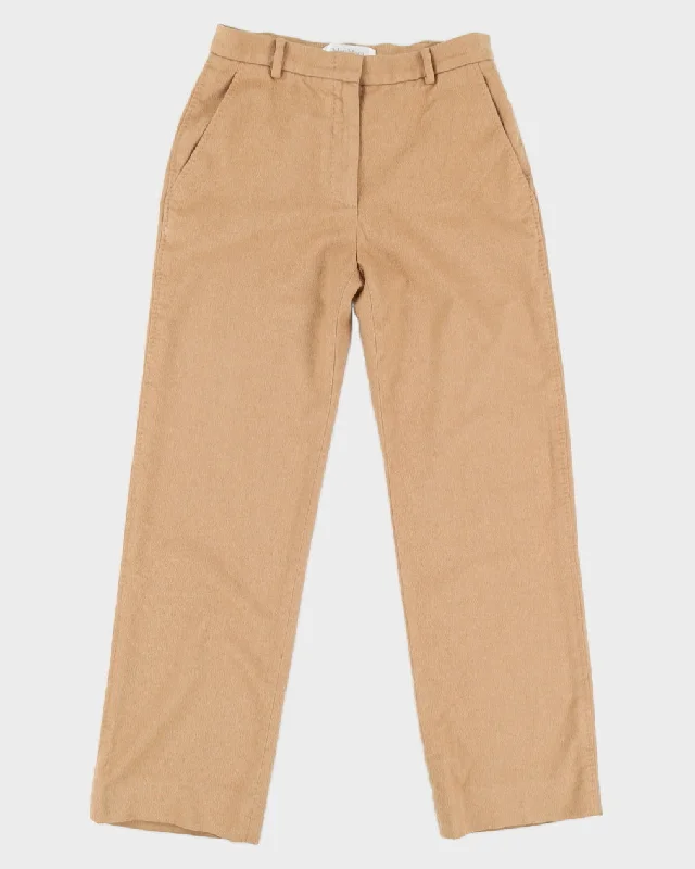 Max Mara  Beige Trousers - W29 L27 Trousers versatile functional