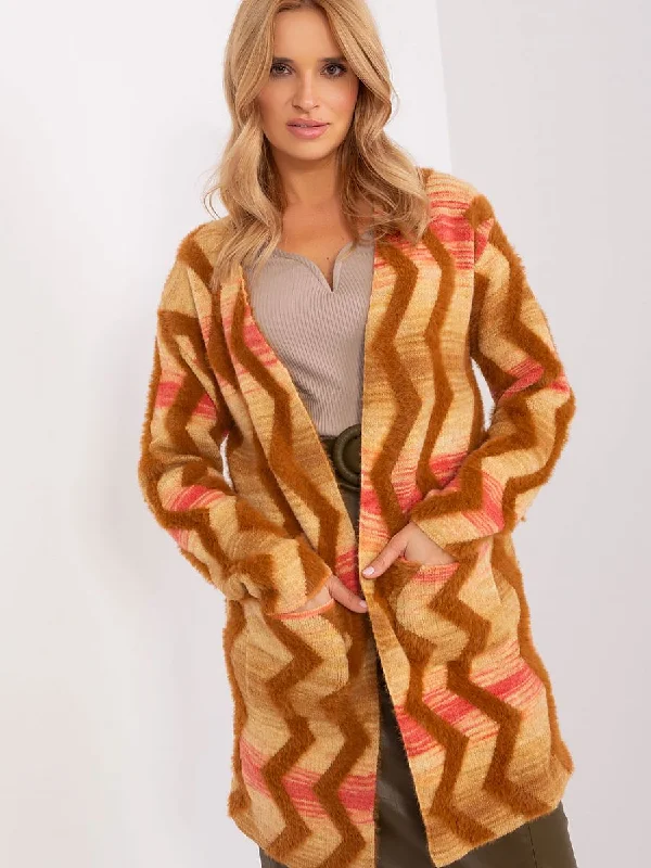 Cardigan AT Hooded Caped Shawl Collar