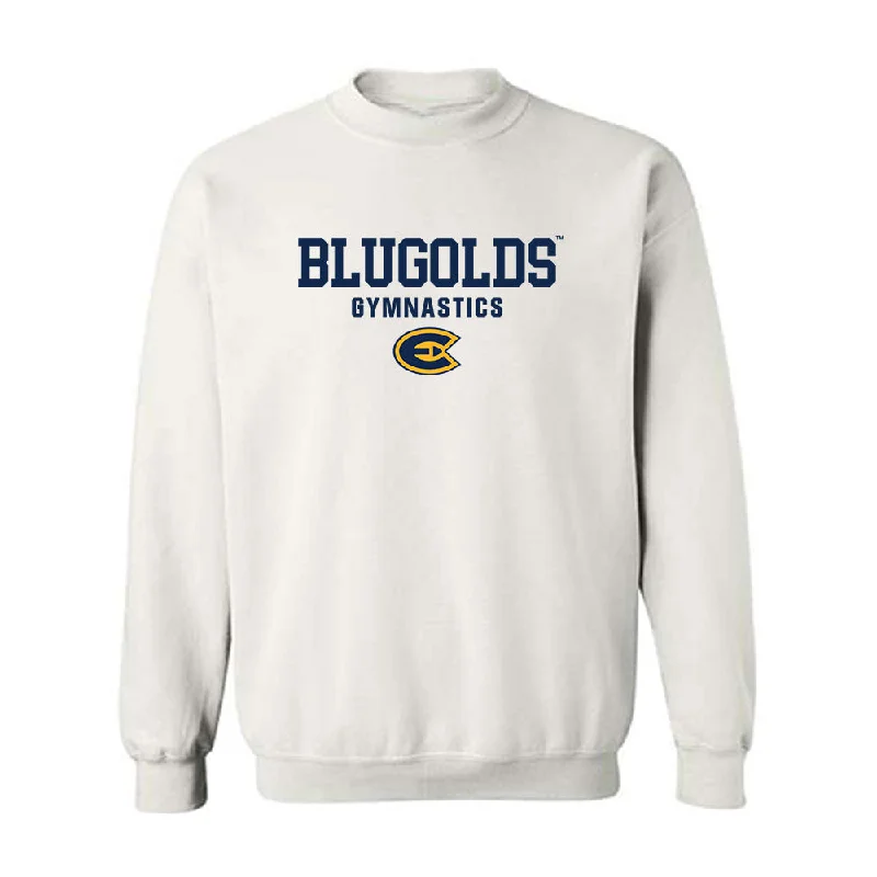 UW Eau Claire - NCAA Women's Gymnastics : Cadence Cordova - Classic Shersey Crewneck Sweatshirt Hoodie with Turtle Neck Cozy Winter UW Eau Claire - NCAA Women's Gymnastics : Cadence Cordova - Classic Shersey Crewneck Sweatshirt Hoodie with Turtle Neck Cozy Winter