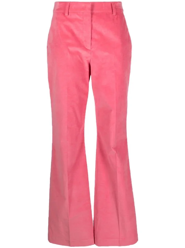 Paul Smith Trousers Pink Trousers Elastic Waist Soft