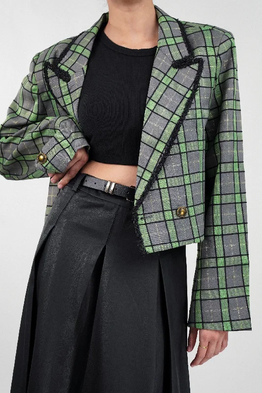 Meadow Cropped Blazer Women's Custom Jacket
