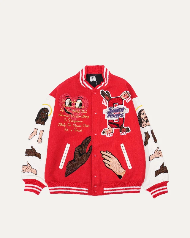 Denim Tears Varsity Jacket Herringbone Jacket Checkered Jacket Solid Jacket