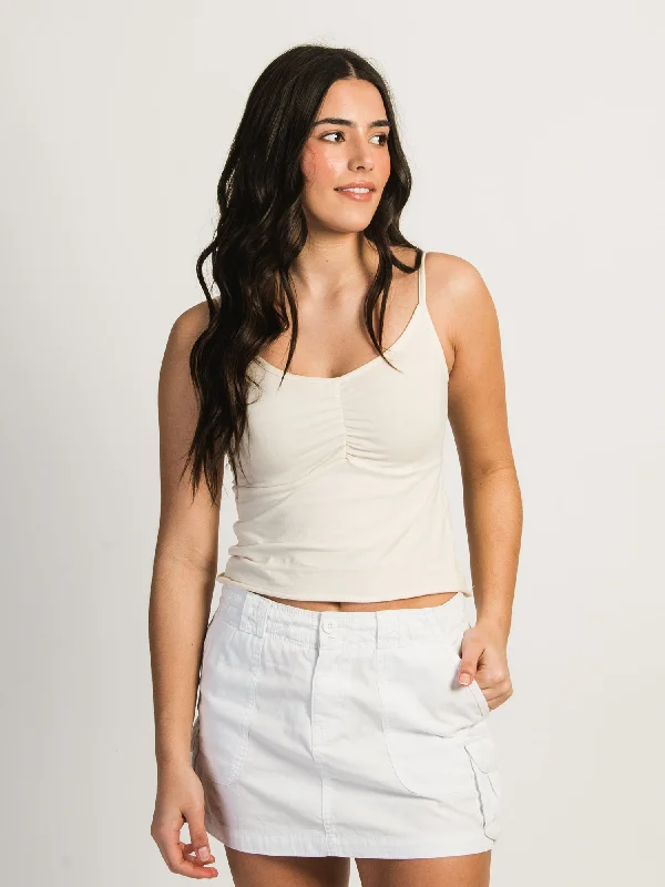 HARLOW ABBY TANK TOP - CREAM stylish tank top