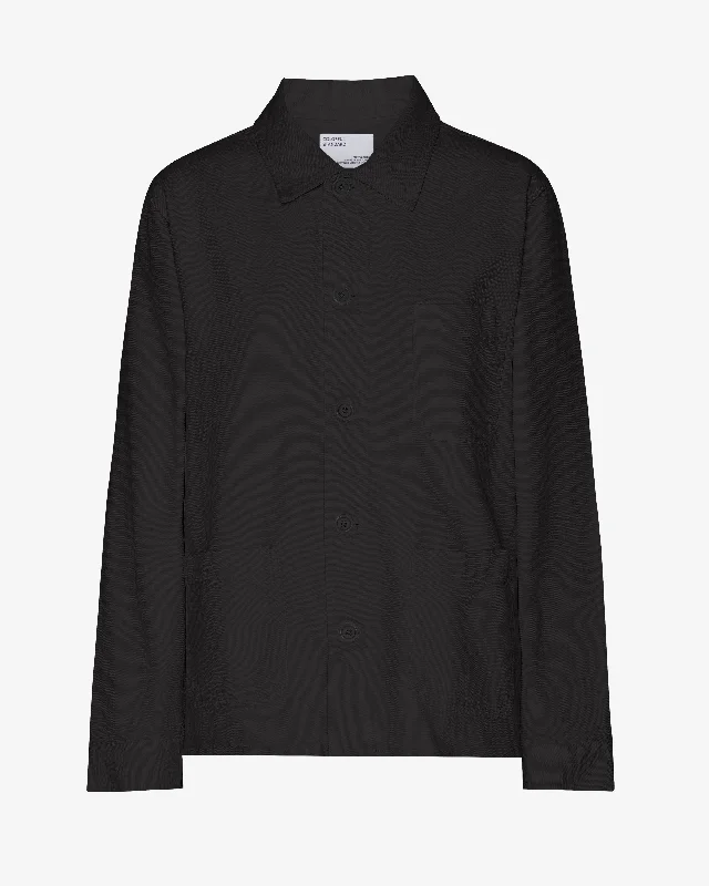 Organic Workwear Jacket - Deep Black Herringbone Jacket Houndstooth Jacket Plaid Jacket Organic Workwear Jacket - Deep Black Herringbone Jacket Houndstooth Jacket Plaid Jacket