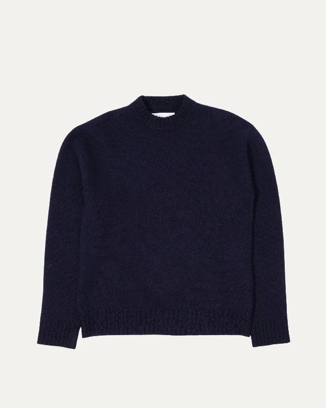Wool Sweater Ribbed Striped Patterned