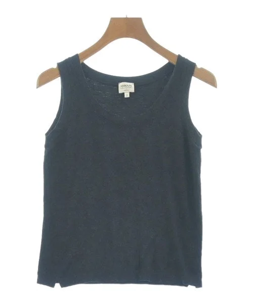 ARMANI COLLEZIONI Tank tops gold tank top