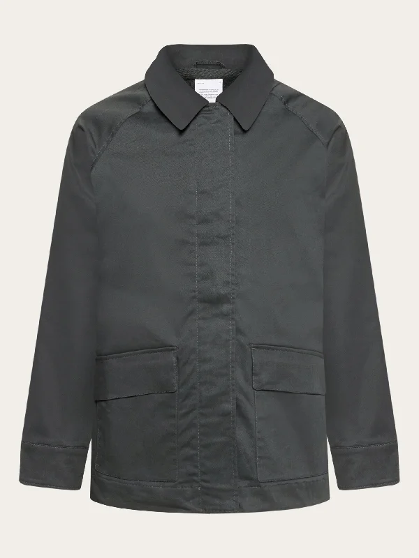 Canvas jacket - GOTS - Phantom Elasticated Jacket Padded Jacket Insulated Jacket