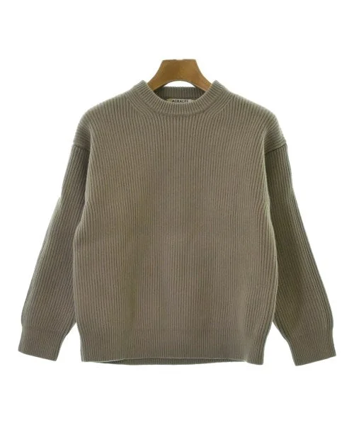 AURALEE Sweaters Rayon Fabric Velvet Fabric Corduroy Fabric