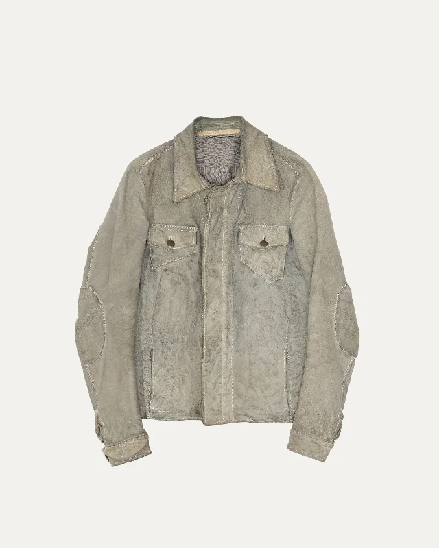 AW05 “On Demand” LM/2008 ZAG-PTC/5 Leather Overlock Jacket Trench Coat Raincoat Waterproof Jacket AW05 “On Demand” LM/2008 ZAG-PTC/5 Leather Overlock Jacket Trench Coat Raincoat Waterproof Jacket