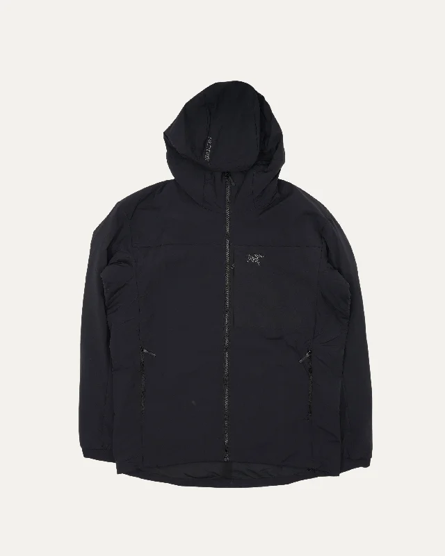 Atom Hooded Jacket Tiered Jacket Buttoned Jacket Zippered Jacket