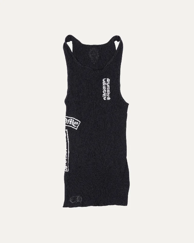 Ribbed Tank bright tank top