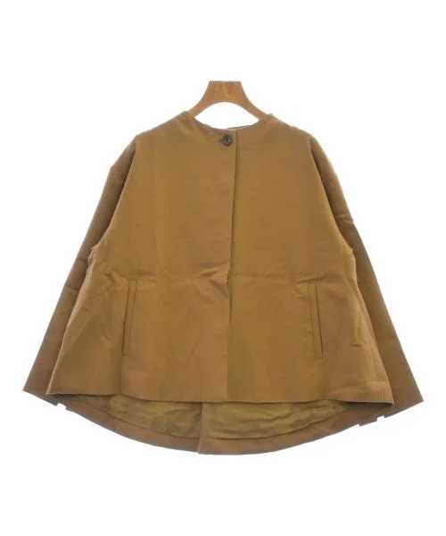 ADIEU TRISTESSE Collarless jackets Satin Jacket Silk Jacket Chiffon Jacket