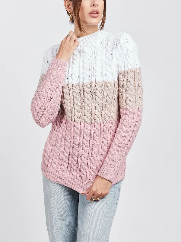 Jane Sweater Graphic Sweater Embroidered Appliqued