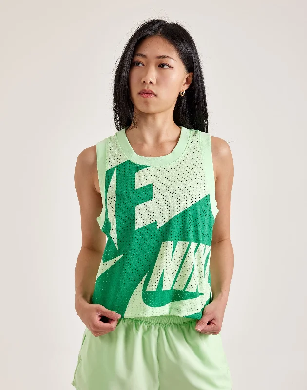 Nike Air Mesh Tank Top lace tank top