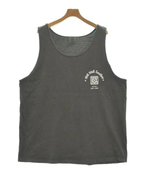 Bill Wall Leather Tank tops navy tank top