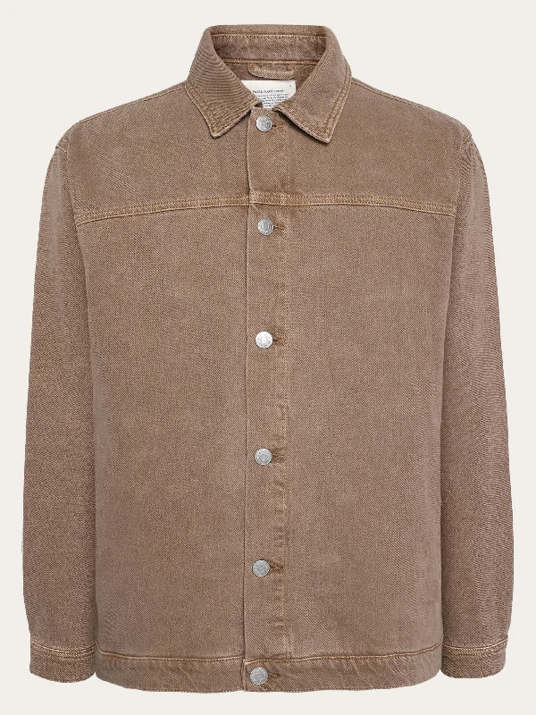 Raw twill workwear jacket - GOTS/Vegan - Tiramisu Faux Fur Jacket Real Fur Jacket Shearling Jacket Raw twill workwear jacket - GOTS/Vegan - Tiramisu Faux Fur Jacket Real Fur Jacket Shearling Jacket