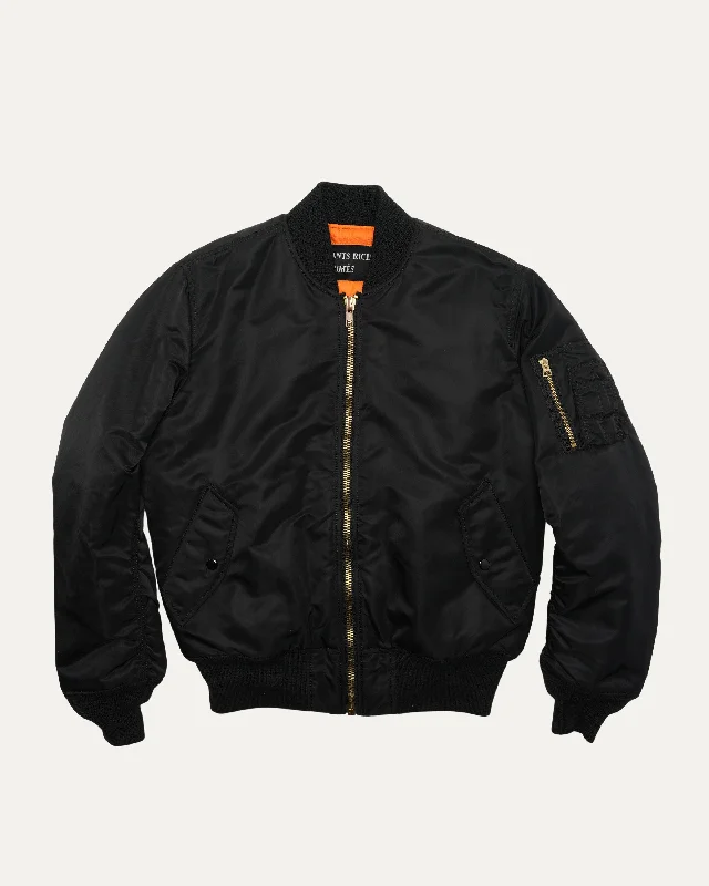 I'm Gonna Take You Home Embroidered MA-1 Flight Jacket Denim Jacket Leather Jacket Suede Jacket