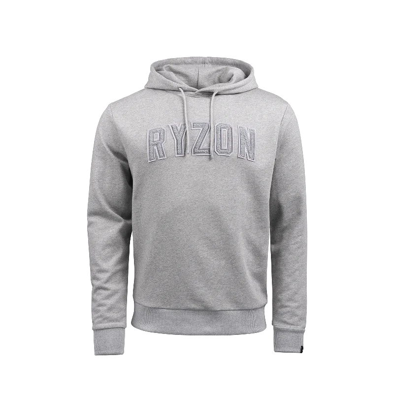 Recharged Rhythm Unisex Hooded Sweater Toggled Drawstring Belted
