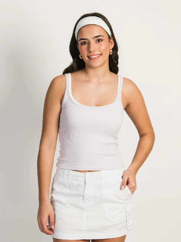 HARLOW SARAH TANK TOP - LILAC rhinestone tank top