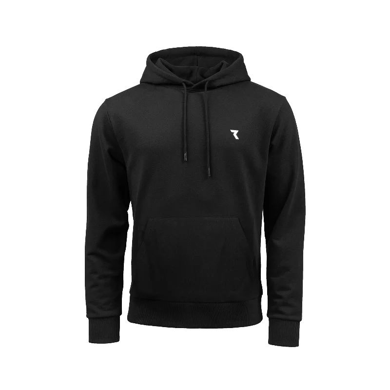 Rhythm Unisex Hooded Sweater "Icon" Boat Neck Shawl Collar Notched Collar