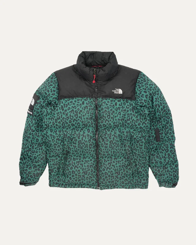 The North Face FW11 Leopard Nuptse Jacket Tiered Jacket Buttoned Jacket Zippered Jacket The North Face FW11 Leopard Nuptse Jacket Tiered Jacket Buttoned Jacket Zippered Jacket