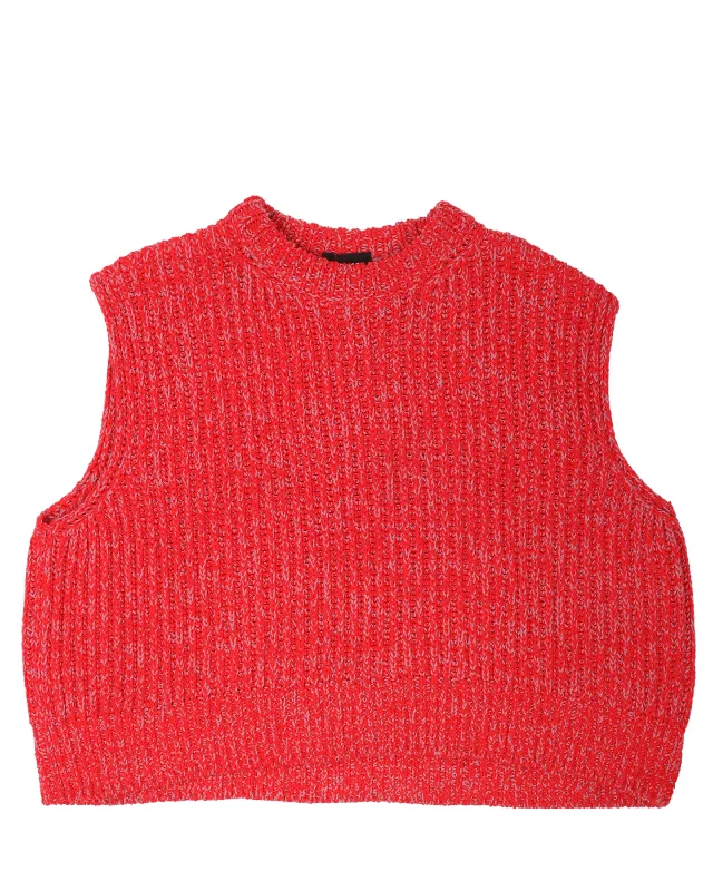 Oversized Sweater Vest Modern Contemporary Chic